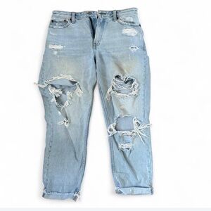 Abercrombie & Fitch Light Blue High Rise Jeans